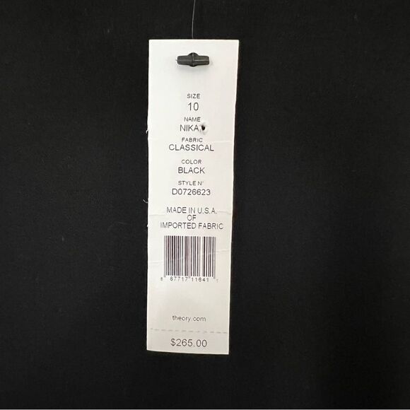 SEO Keyword-Rich Poshmark Listing — Theory Nikay Fit & Flare Mini LBD (NWT, Size - Picture 14 of 15